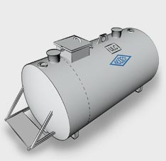 Double Wall (non-vacuum) Utility Tanks
