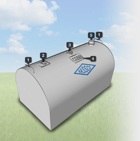 CGSB Half Oval Mobile Tanks